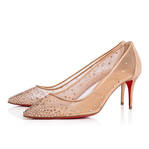 louboutin wedding shoes low heel